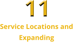 Service Locations and Expanding 11